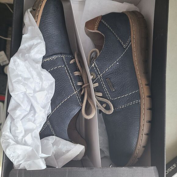 New Josef‎ Seibel Steffi 59 Ocean Leather Womens Shoes Casual Sneaker Flat EU 37 - Picture 7 of 7